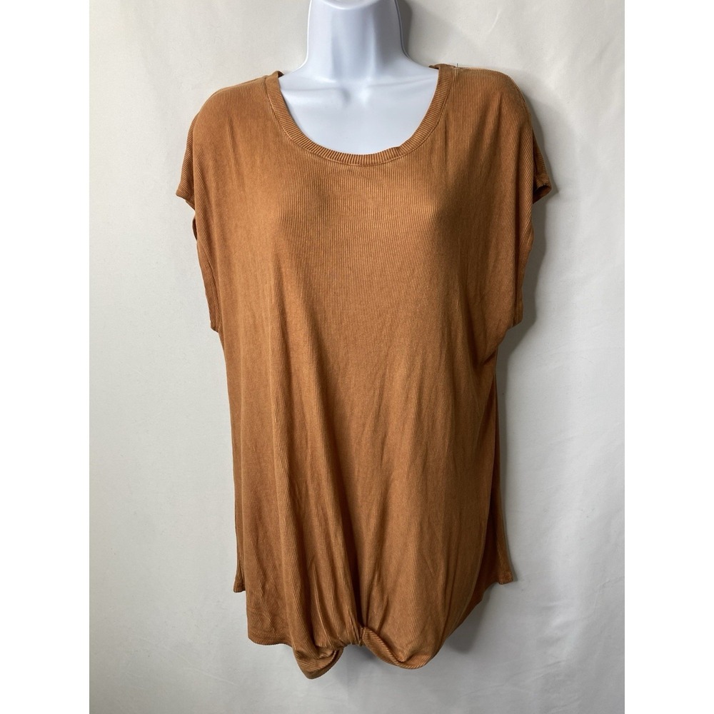 Jane & Delancy Womens Tie Bottom Shirt Size XL Summer Drapey Oversized Comfy Y2K